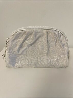VTG NWT CLUB MONACO Roma Fabric Cosmetic Case